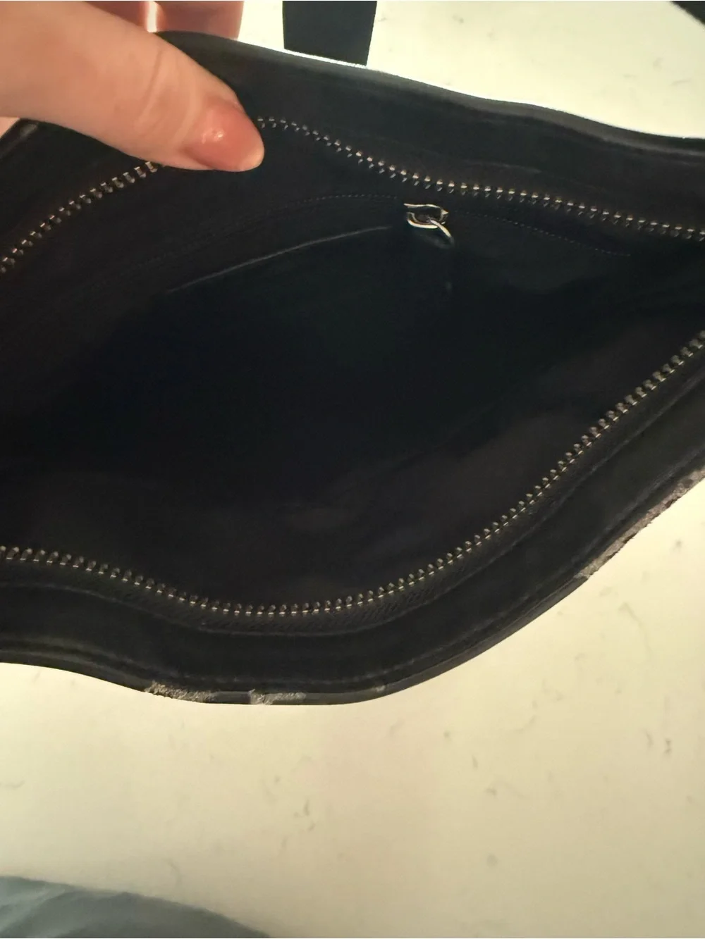 Coach Signature Crossbody Bag in Charcoal/Black